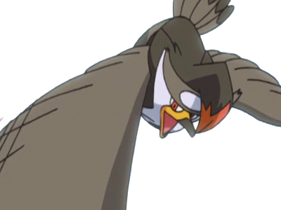 etouraptor staraptor mukuhawk pokemon pkm jeu anime type normal vol 4g sinnoh rapace