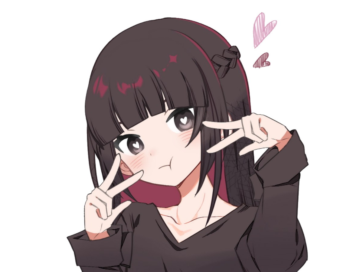 hihi anime girl je connais pas le nom backup