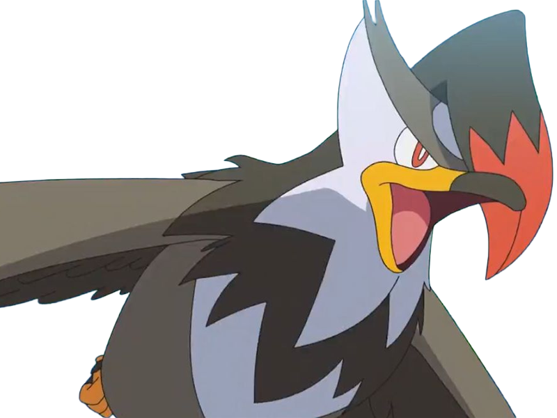 etouraptor staraptor mukuhawk pokemon pkm jeu anime type normal vol 4g sinnoh rapace