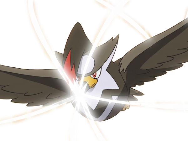 etouraptor staraptor mukuhawk pokemon pkm jeu anime type normal vol 4g sinnoh rapace