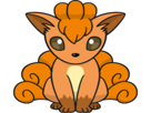 goupix vulpix rukon pokemon pkm jeu anime type feu kanto 1g renard kyubi