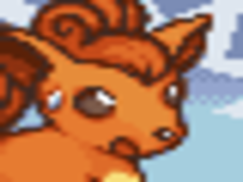Sticker goupix vulpix rukon pokemon pkm jeu anime type feu kanto 1g renard kyubi par Avaltout