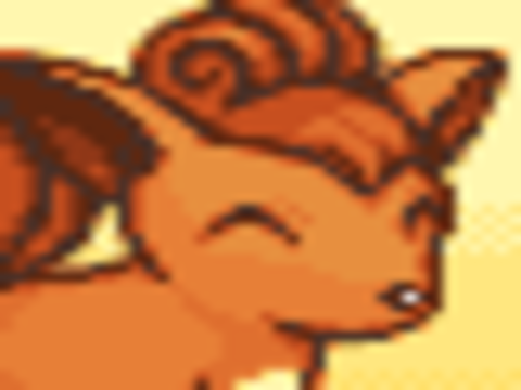 Sticker goupix vulpix rukon pokemon pkm jeu anime type feu kanto 1g renard kyubi par Avaltout