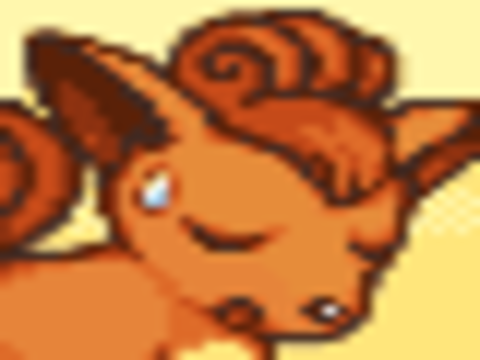 Sticker goupix vulpix rukon pokemon pkm jeu anime type feu kanto 1g renard kyubi par Avaltout