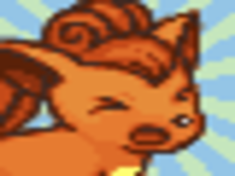 Sticker goupix vulpix rukon pokemon pkm jeu anime type feu kanto 1g renard kyubi par Avaltout