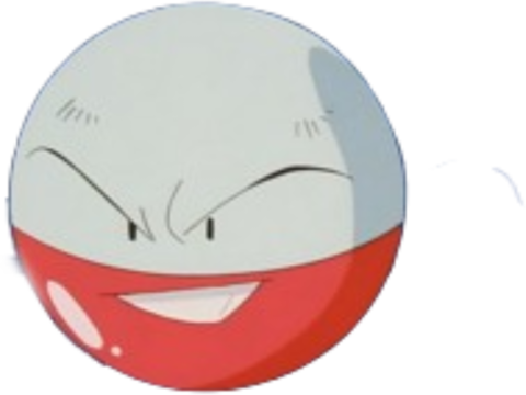 pokemon pkm jeu anime type electrik electrode marumine kanto 1g bombe pokeball