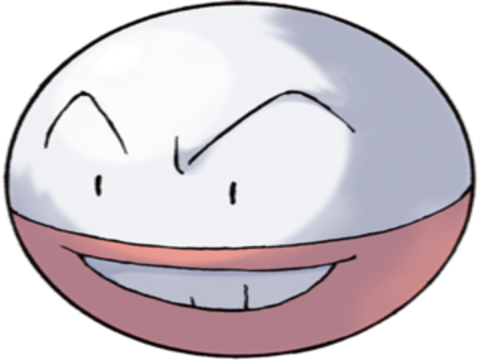 pokemon pkm jeu anime type electrik electrode marumine kanto 1g bombe pokeball
