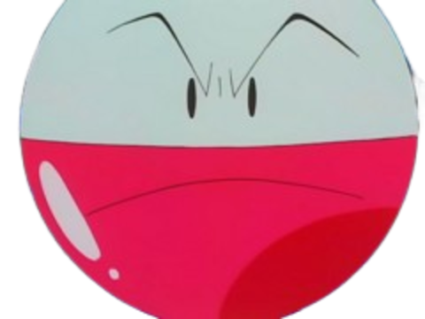 pokemon pkm jeu anime type electrik electrode marumine kanto 1g bombe pokeball