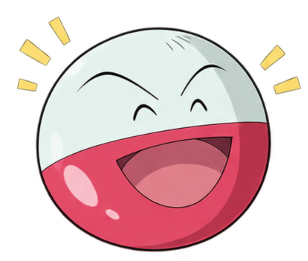 pokemon pkm jeu anime type electrik electrode marumine kanto 1g bombe pokeball