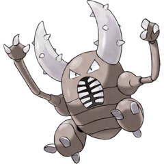pokemon pkm jeu anime type insecte scarabrute pinsir kailios kanto 1g scarabee pince