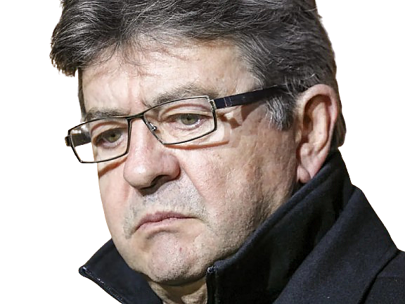 melanchon jean-luc jean luc la france insoumise lfi melancolique triste pense reflechit deprime depression knifos