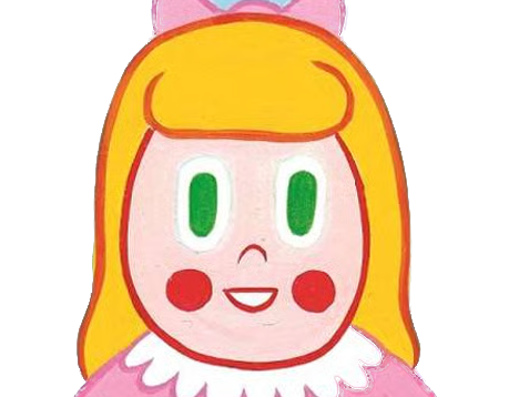 Sticker fille cornella par tropFRUCTUEux