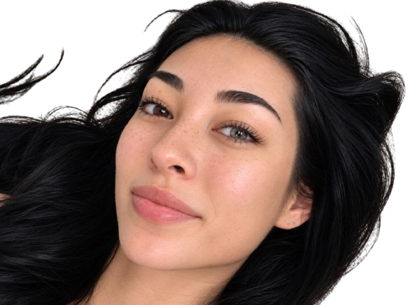 Sticker daisy luu allongee detente sourire belle regard charme coreenne par Tromperie