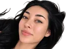 daisy luu allongee detente sourire belle regard charme coreenne