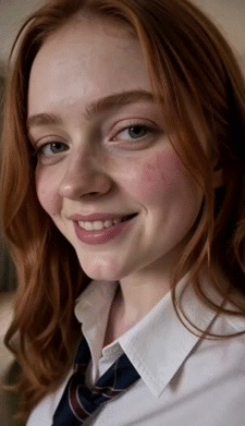 Sticker sadie sink redhead rdh famosa kino 2002 zoomix stranger things zoe zig eli chri spid par batistulo59