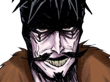 Sticker nobutsuna shigyo bleach pale blanc moustache fic bloop par Bl0op