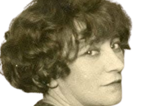 Sticker sidonie gabrielle colette autrice ecrivaine francaise cahiers fleurs fleuriste railroad florale totale fic bloop par Bl0op