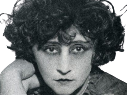 Sticker sidonie gabrielle colette autrice ecrivaine francaise cahiers fleurs fleuriste railroad florale totale fic bloop par Bl0op