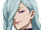 mei jujutsu kaisen jjk cheveux blanc yeux violet tresse ade adelaide vizard fic bloop