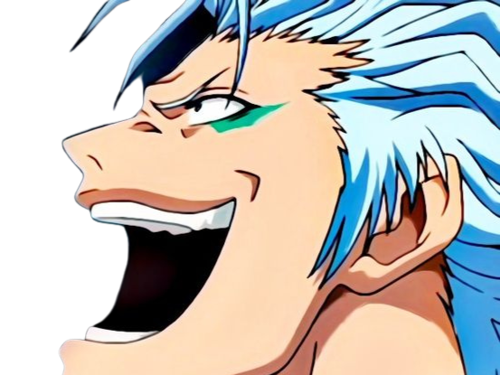 Sticker grimmjow jaegerjacquez bleach cheveux yeux bleu arrancar grimm jager masque fic bloop par Bl0op