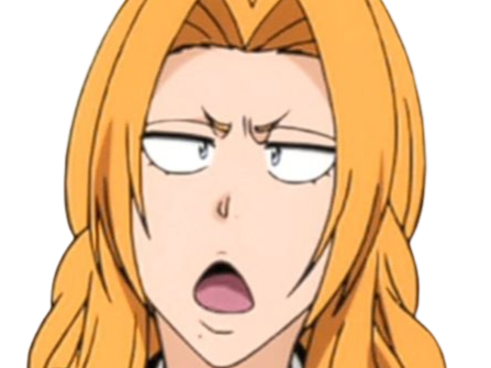 Sticker rangiku matsumoto bleach cheveux blond venitien yeux bleu rachel de broglie fic bloop par Bl0op