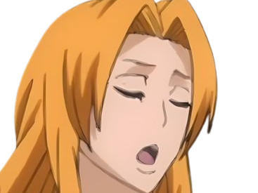 Sticker rangiku matsumoto bleach cheveux blond venitien yeux bleu rachel de broglie fic bloop par Bl0op