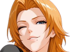 Sticker rangiku matsumoto bleach cheveux blond venitien yeux bleu rachel de broglie fic bloop par Bl0op