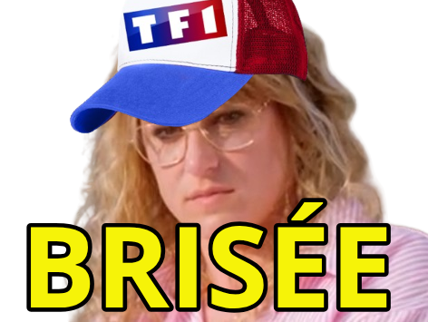 Sticker m6u amour est dans le pre brisee meuf recalee tf1 par AlgorithmeM6U