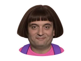 Sticker phillipot dora exploratrice par Radikaal