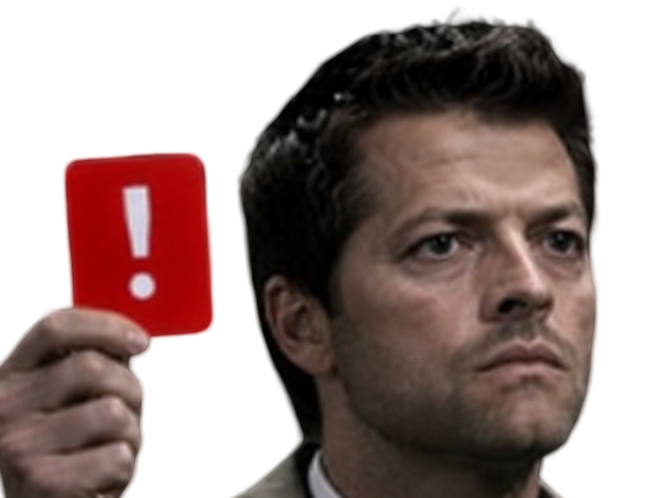 Sticker supernatural castiel ddb par XDREAD