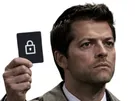 supernatural castiel lock