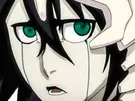 ulquiorra cifer bleach cheveux noir yeux vert arrancar masque fic bloop