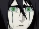 ulquiorra cifer bleach cheveux noir yeux vert arrancar masque fic bloop