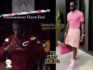 Sticker lebron puff scandal rituel state corrupt cult mala psyops beam epstein maxwell baal files list par glandilus