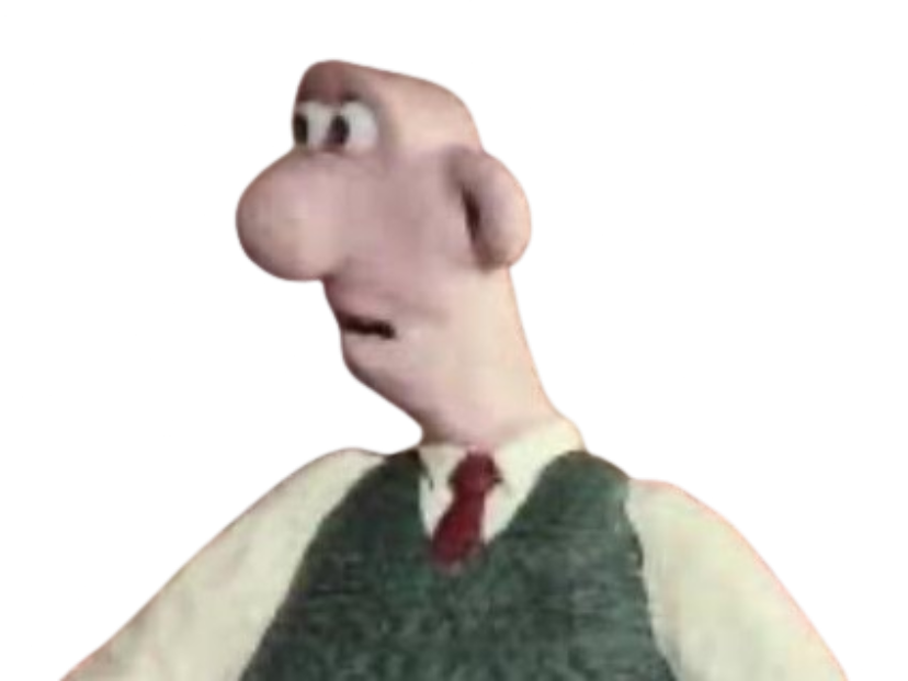 Sticker wallace gromit par tropFRUCTUEux