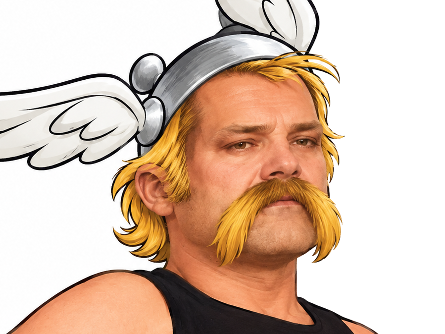 Sticker celestin asterix par Tympole