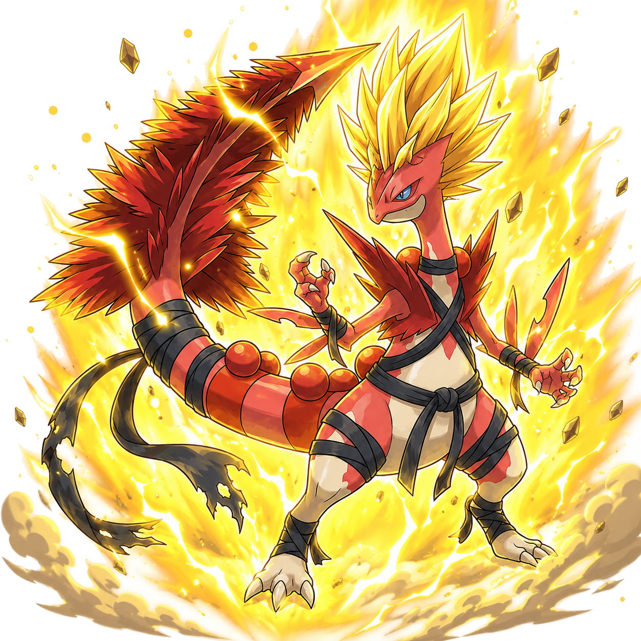 Sticker pokemon fic vlt kalos sud jungko delta cokar mega par Tympole