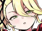 kj kikoojap anime manga jeu video game deathpolca demons roots fille blonde demon regard serieux
