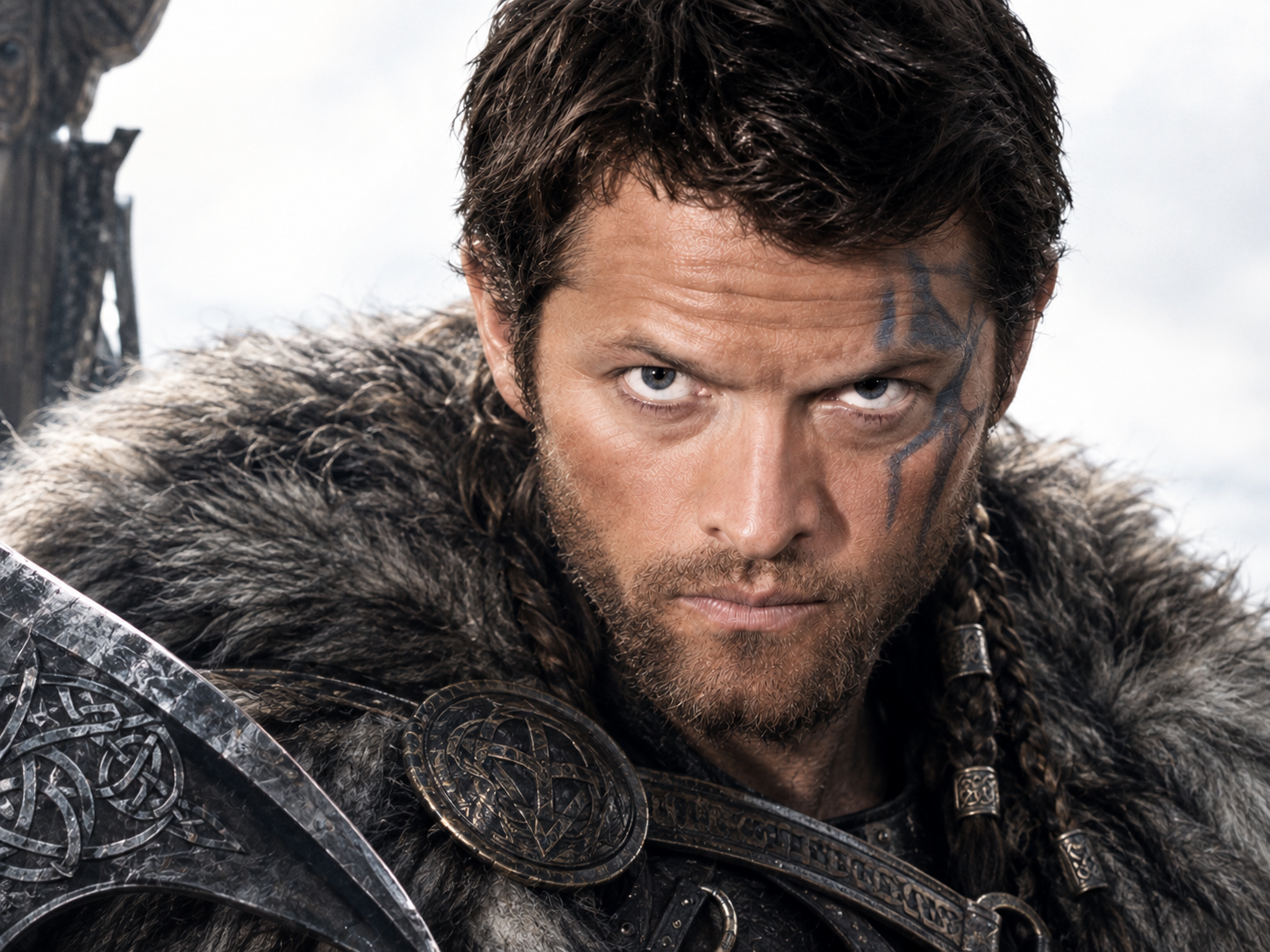 Sticker supernatural castiel viking par XDREAD
