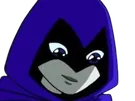 raven teen titans violet pourpre dc comics demi demone trichoporphyree indigo capuche