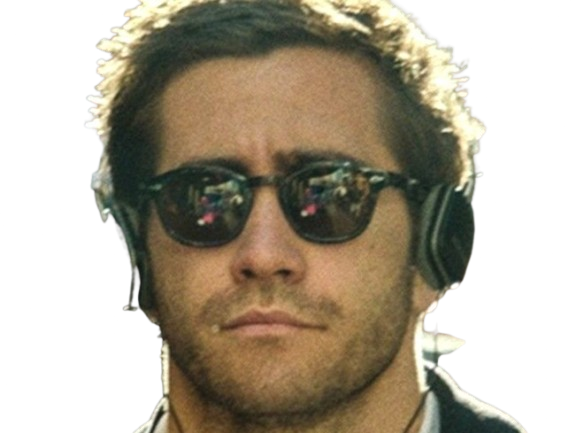 Sticker jake gyllenhaal davis mitchell demolition homme brun acteur triste depression trentaine trentenaire par PubliusOvidius
