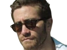 Sticker jake gyllenhaal davis mitchell demolition homme brun acteur triste depression trentaine trentenaire par PubliusOvidius