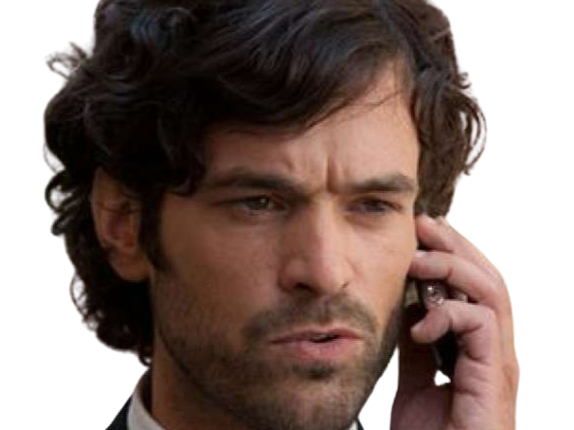 Sticker romain duris arnacoeur acteur francais trentenaire fic bloop par Bl0op