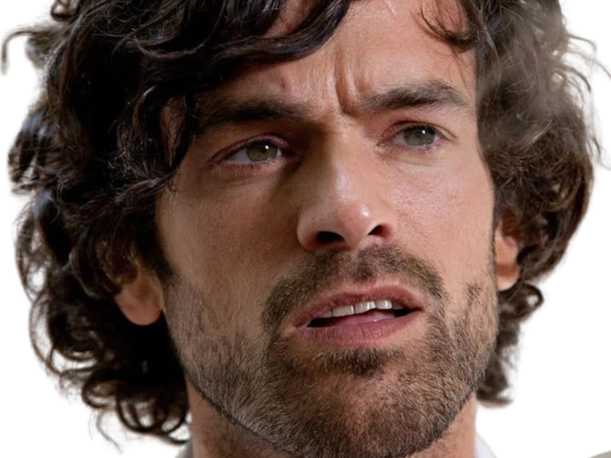 Sticker romain duris arnacoeur acteur francais trentenaire fic bloop par Bl0op