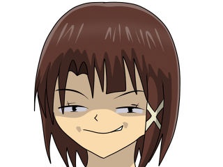 Sticker lain folle et oui cest moi je suis sourire sauvage wired par Lagrogne