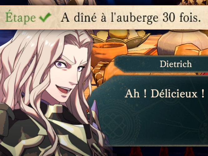 Sticker fire emblem fortune weave dietrich auberge delicieux miam repas flunch par crepe