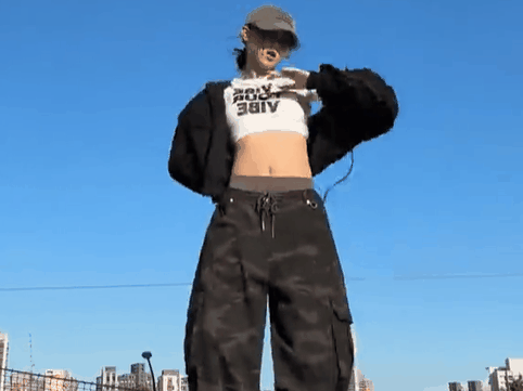Sticker ivyy dance danse badass style asiatique gif street teen par Tromperie