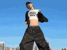 ivyy dance danse badass style asiatique gif street teen