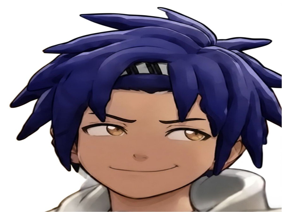 Sticker fire emblem fortune weave cai sourire smug smirk par Solid_Duck