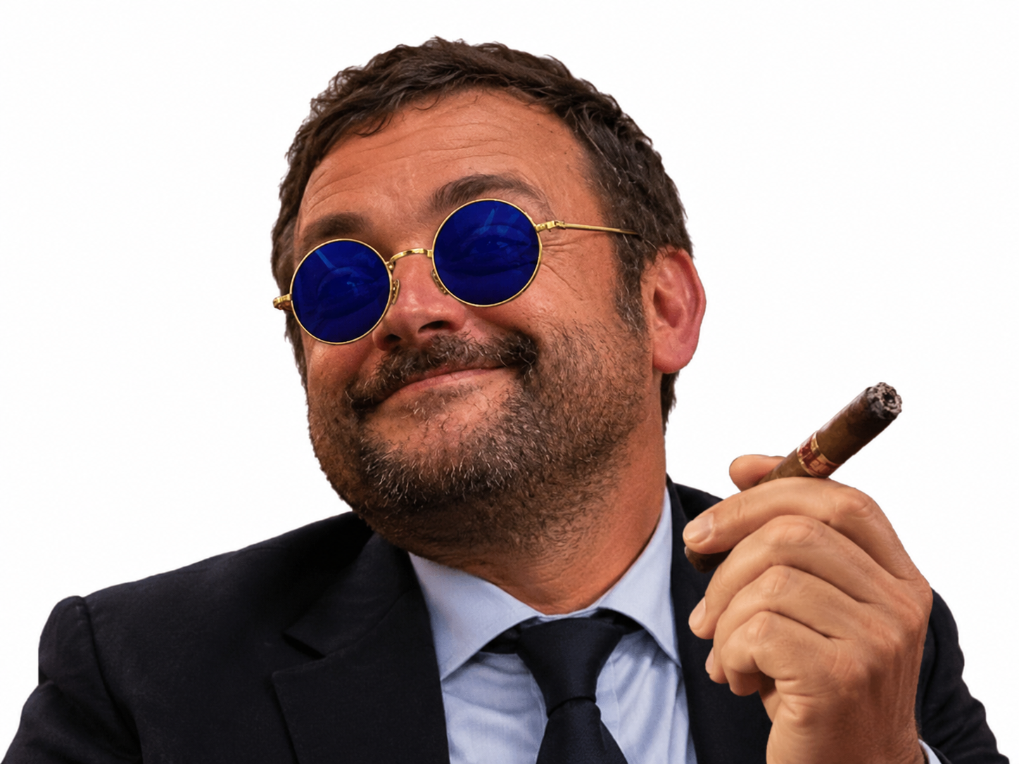 Sticker supernatural crowley cool cigare costume par XDREAD